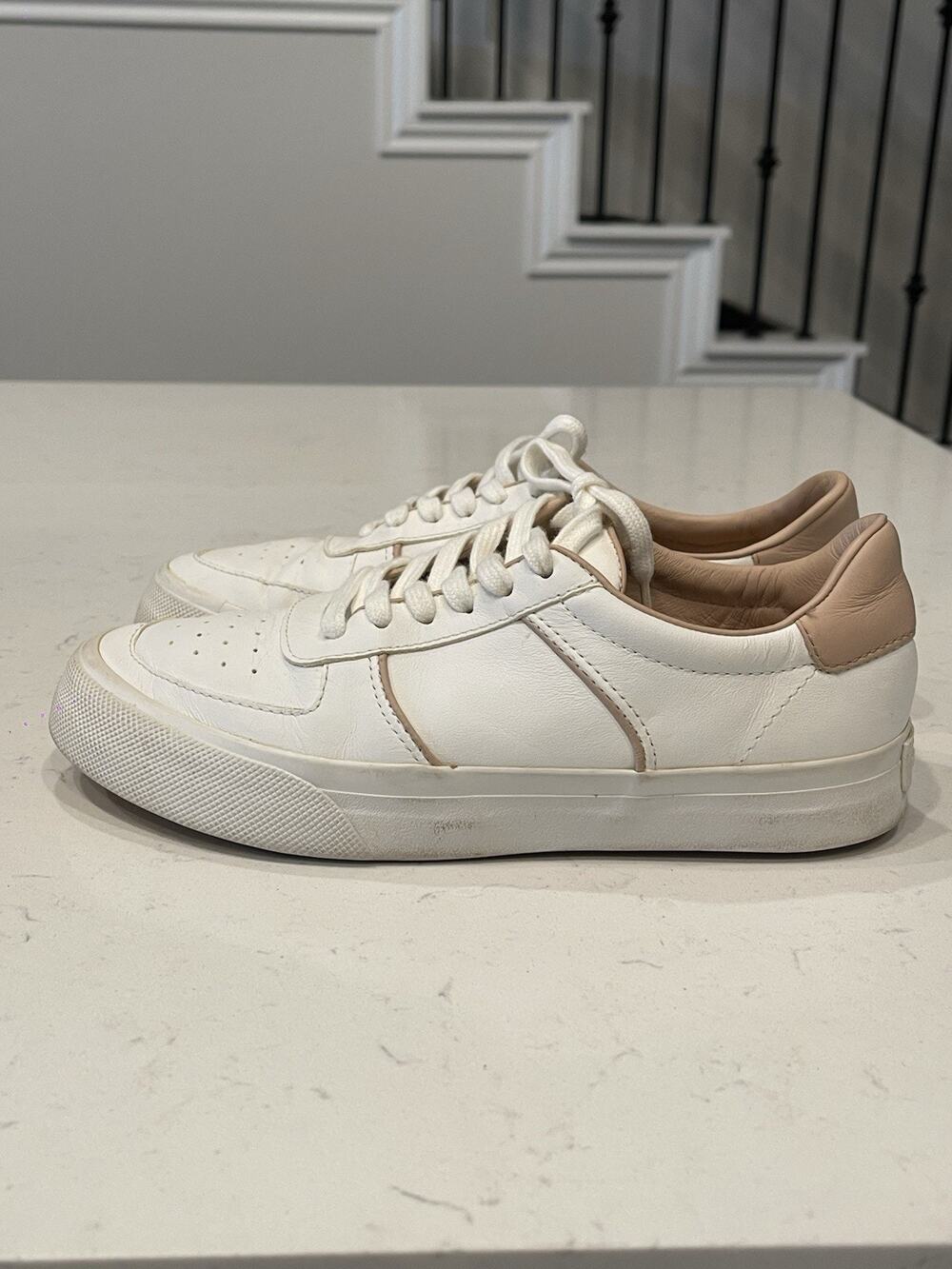 Reformation Harlow Leather Sneaker size:8